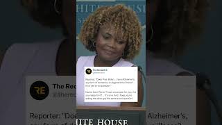 White House press secretary denies that Biden has Alzheimer's after his poor debate performance