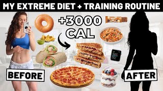 I Tried An Extreme DIET & TRAINING Routine...Here’s What Happened