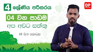 04 වන පාඩම | අප අවට සත්තු  -  01 වන කොටස | 04 ශ්‍රේණිය පරිසරය