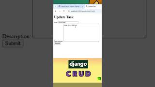 Full Django CRUD Tutorial with Class-Based Views #djangotutorial #django #webdevelopment