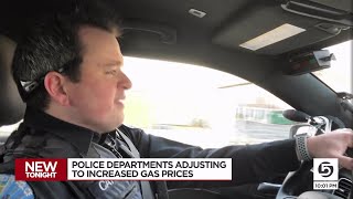 How gas prices impact police departments, especially in rural towns