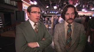 On the Set of "Anchorman 2"