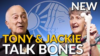 Tony Robinson & Jackie McKinley talk bones | TIME TEAM in conversation with Tim Taylor | NEW