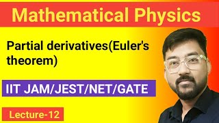 Lec.12.Partial derivatives(Euler's theorem)