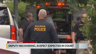 Wake County deputy recovering after being shot twice with AK-47, suspect due in court