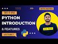 1. Python Introduction & Features in Hindi |  Python Tutorial for Beginners in Hindi | Amit Thinks