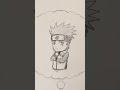 Drawing kakashi without a mask