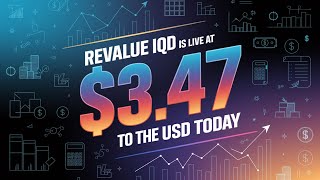 🔥 Revalue IQD is Live at 3.47 To The USD Today 🔥 IRAQI DINAR Latest News