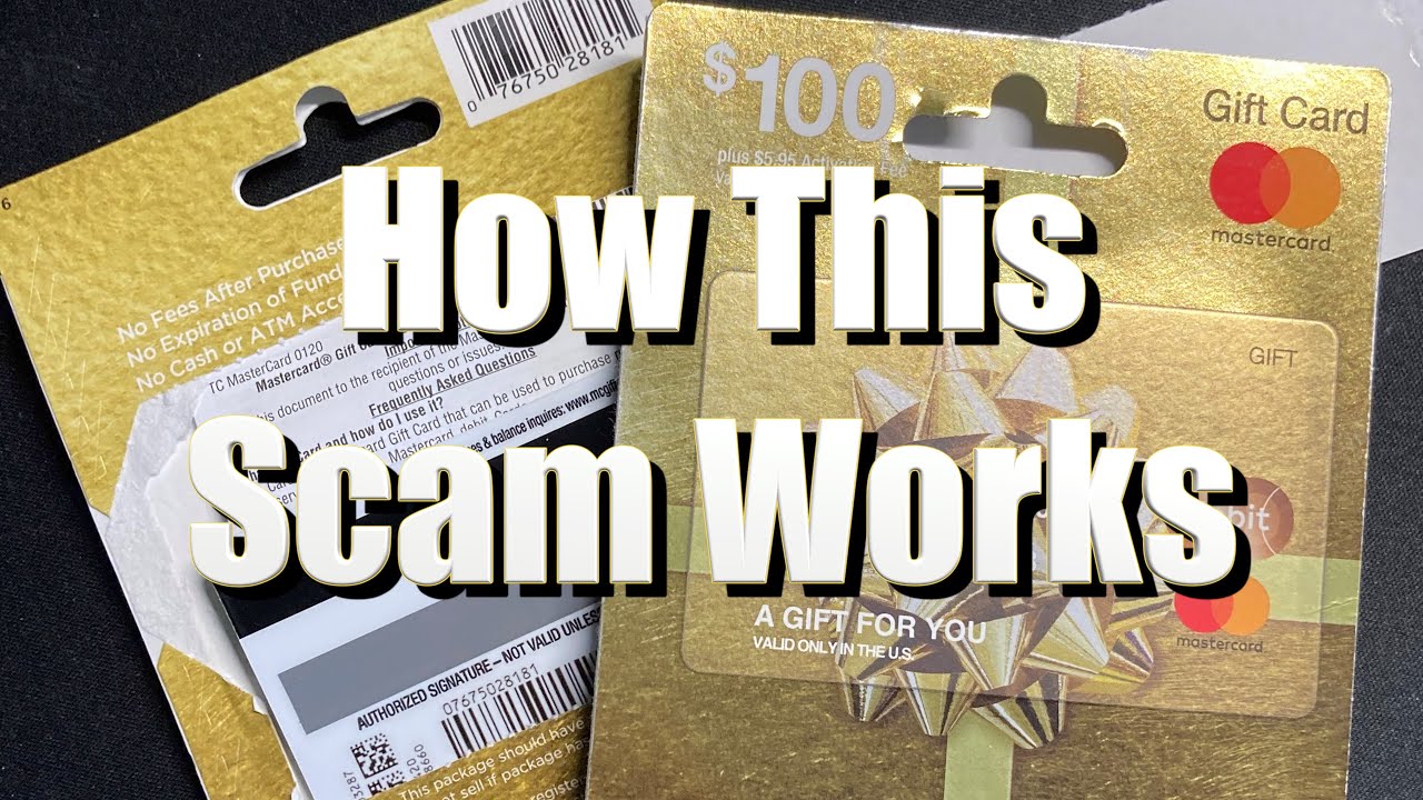 How Visa Gift Card Scams Work - YouTube