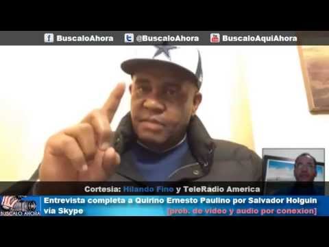 (VER VIDEO) Salvador Holguin Entrevista a Quirino Via Skype