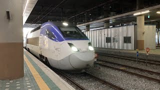 서울행 KTX-산천 #822 열차 청량리역 접근/도착영상 (2019.10.08)