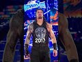 Roman Reigns Evolution From ( 2010 to 2024 ) Shorts Edit #wwe