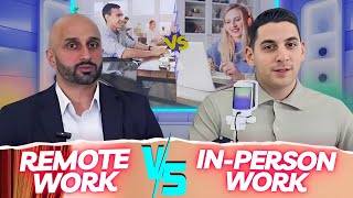 Remote vs  In-Person work, what's the big deal? Google cracks down on remote work! | aura podcast