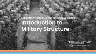 Introduction to Military Structure
