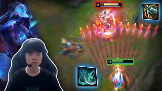 DEFT : His ASHE Kiting at a GOD LEVEL