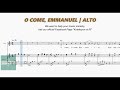 O Come, Emmanuel | Alto | Vocal Guide by Sis. Mercy Luna-Tom