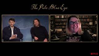 THE PALE BLUE EYE Interview with Christian Bale and Harry Melling