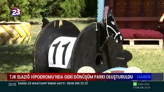 TÜRKİYE JOKEY KULÜBÜ ELAZIĞ HİPODROMU’NDA GERİ DÖNÜŞÜM PARKI OLUŞTURULDU