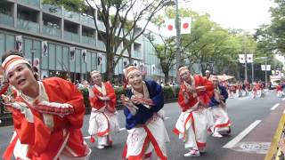 ほにや 原宿スーパーよさこい2013　Dance performance of Japan　Yosakoi