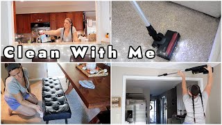 CLEAN WITH ME! WEEKLY MAIN FLOOR CLEANING | CLEANING MOTIVATION + CLEANING TIPS