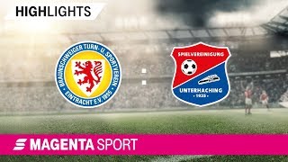 Eintracht Braunschweig - SpVgg Unterhaching | Spieltag 25, 18/19 | MAGENTA SPORT