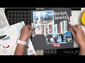 scrapbook process “new york snowfall”