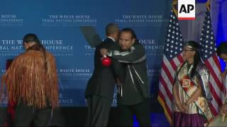 Obama Praises Progress on Native American Issues
