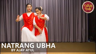 Natrang Ubha by Ajay Atul || Classical dance cover by Sanika Purohit & Gayatri Sapre || KathakBeats