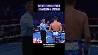 Pacquiao KnockDown Algieri "6 Times" - Size Doesn't Matter To Pacman  #boxing #sports