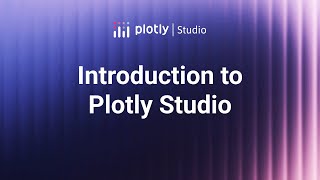 Introduction to Plotly Studio