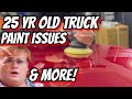 25 Yr Old Truck- Paint Issues, Smoke Damage + Testing Out NEW Kronos V2 Coating!