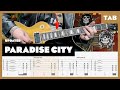 Guns N’ Roses - Paradise City  - Guitar Tab (Remake) | Lesson | Cover | Tutorial