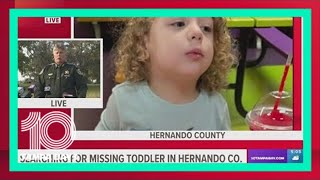 Hernando sheriff: Missing 2-year-old Brooksville boy last seen playing with dogs in front yard