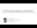 Course Preview: Working with Angular 2 Animations