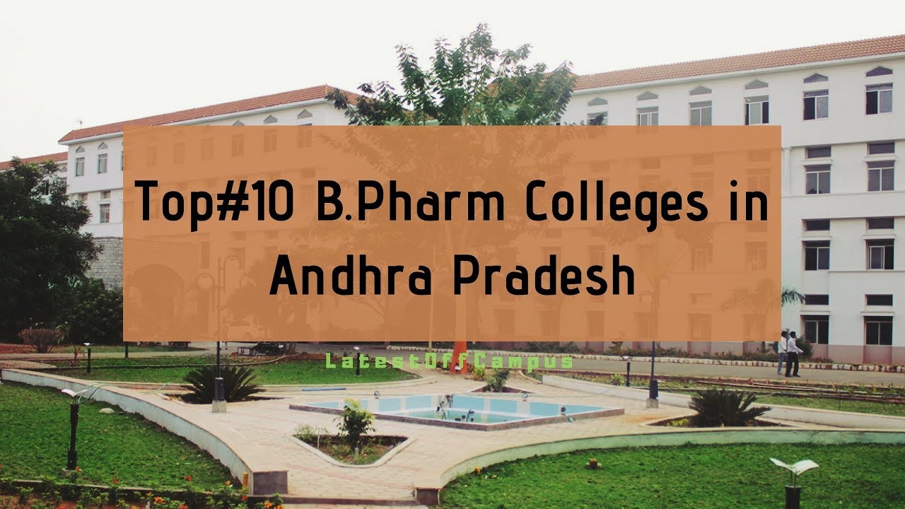 Find Top 10 B.Pharm Colleges In Andhra Pradesh Placement Wise - YouTube