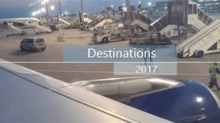 Flughäfen 2017 - Zusammenfassung  - FRA - HKG - DOH - MAD - HKT - LHR