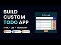 📁Build a Custom File Upload Feature using HTML, CSS & JavaScript | Step-by-Step Tutorial (2025)
