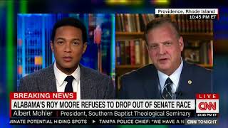 Albert Mohler discusses Roy Moore sexual abuse allegations on CNN Tonight — November 14, 2017