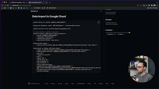 Deploying Data Import in Google Cloud