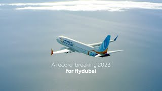 A record-breaking 2023 for flydubai