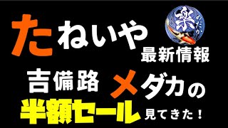 激安メダカ！？　たねいや2022年８月末情報と今年は半額セール！吉備路メダカ！　@rakumedaka 　秋のメダカは安いのか？　マリアージュが。。。