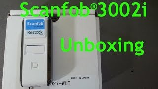 Scanfob ® 3002i Unboxing Bluetooth barcode scanner