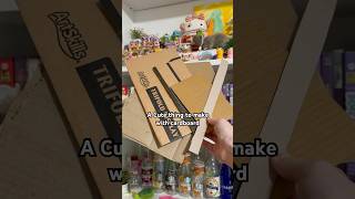 A cute way to use your leftover cardboard ✨… #youtubeshorts #artideas #fyp