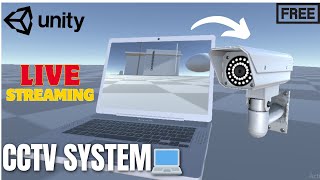 📷🖥️How I Made a Working CCTV Camera in Unity!🧠 #unity #cctvinunity #how #howto #indie #tutorial