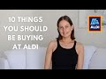 10 Things you should be buying at Aldi | What I buy at Aldi | On a budget!