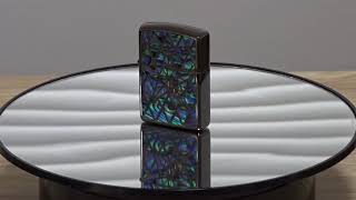 【ZIPPO アーマー シェルスター】ブラックニッケル【喫煙具のハヤミ】