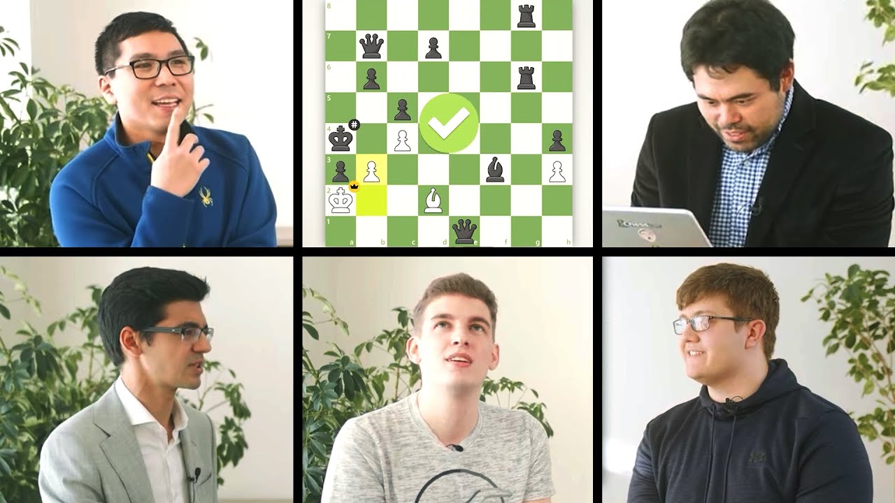 Chess Grandmasters Solve Puzzles In 10 Seconds! - YouTube