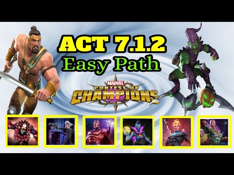 Mcoc Act 7 1 2 Easy Path Completion Youtube