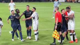 Cristiano Ronaldo told Angry Sadio Mané to calm down!!😱🤬👀