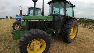 1988 John Deere 2850 4WD 3.9 Litre 4-Cyl diesel 4x4 Tractor (86 HP)